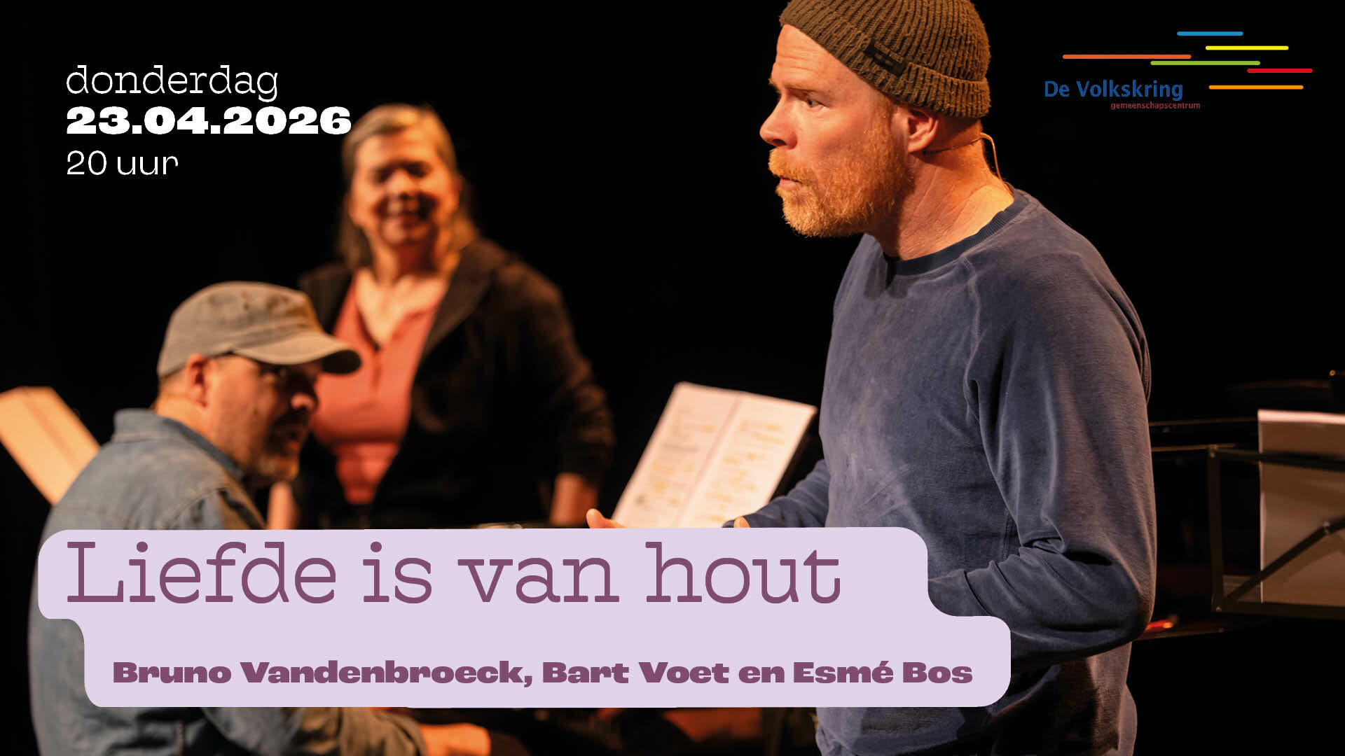 Afbeelding voor evenement Liefde is van hout