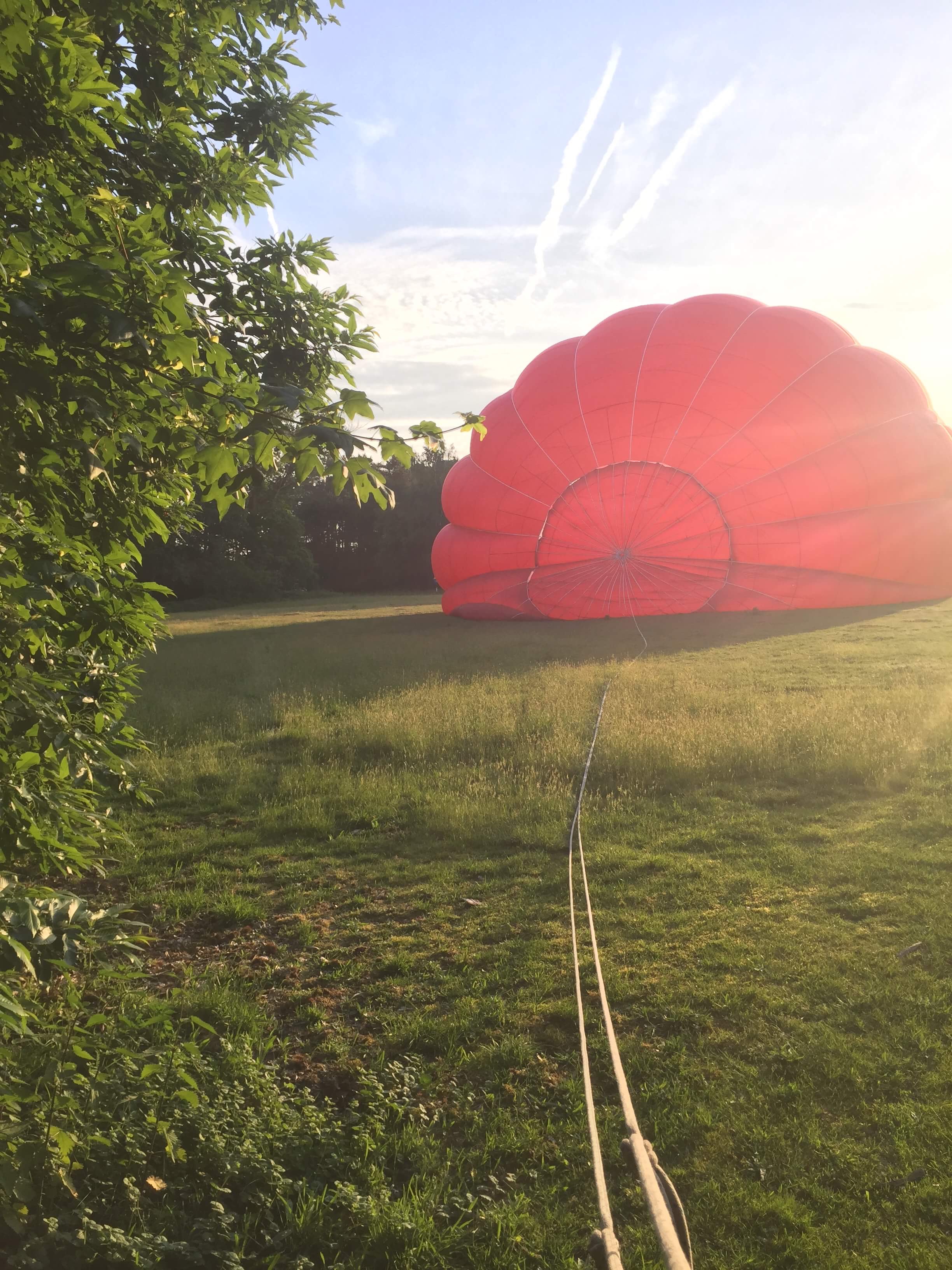 Ballonvaart boven Antwerpen met C-Air