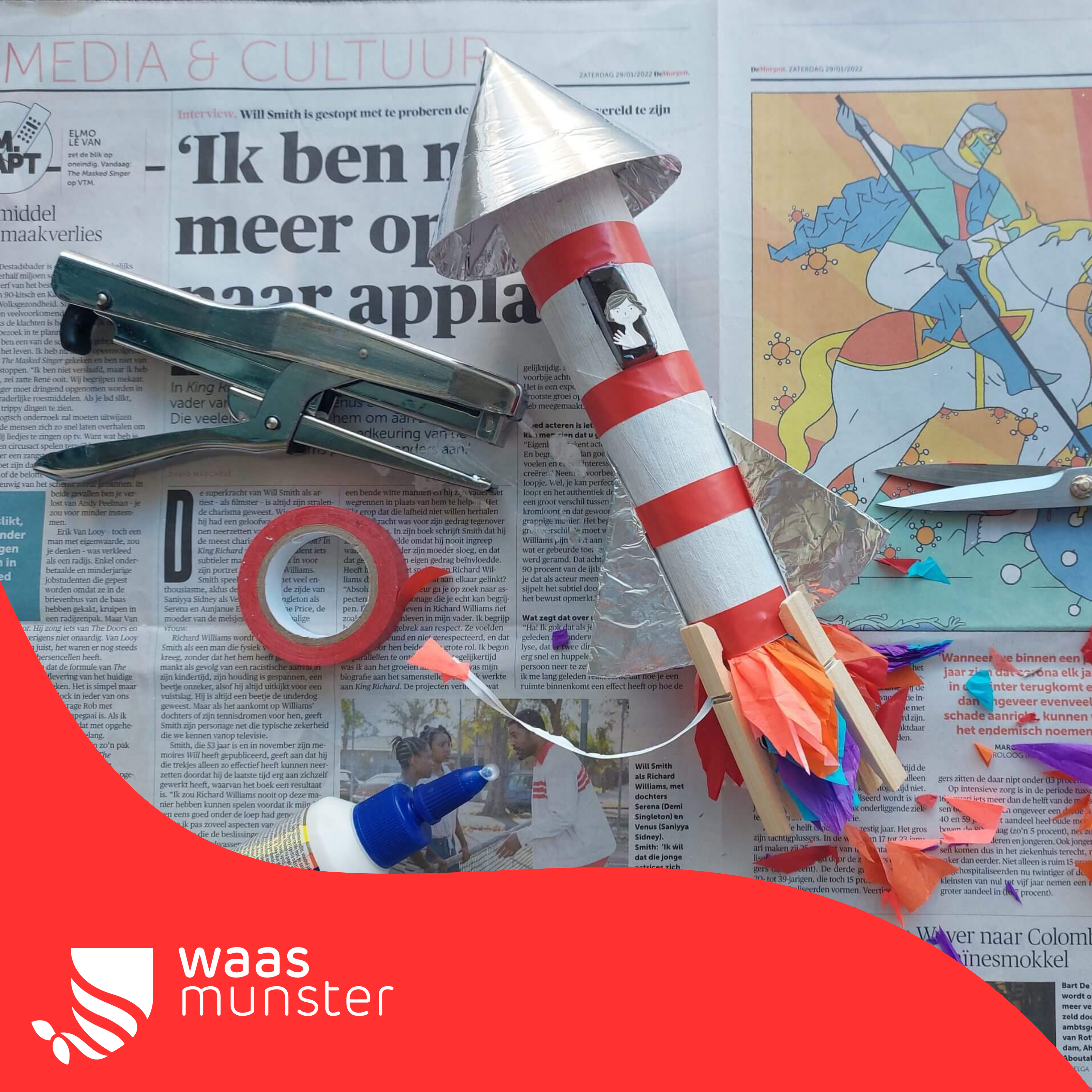 Creatieve raketbouwers