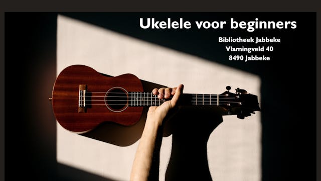 Ukelele voor beginners
