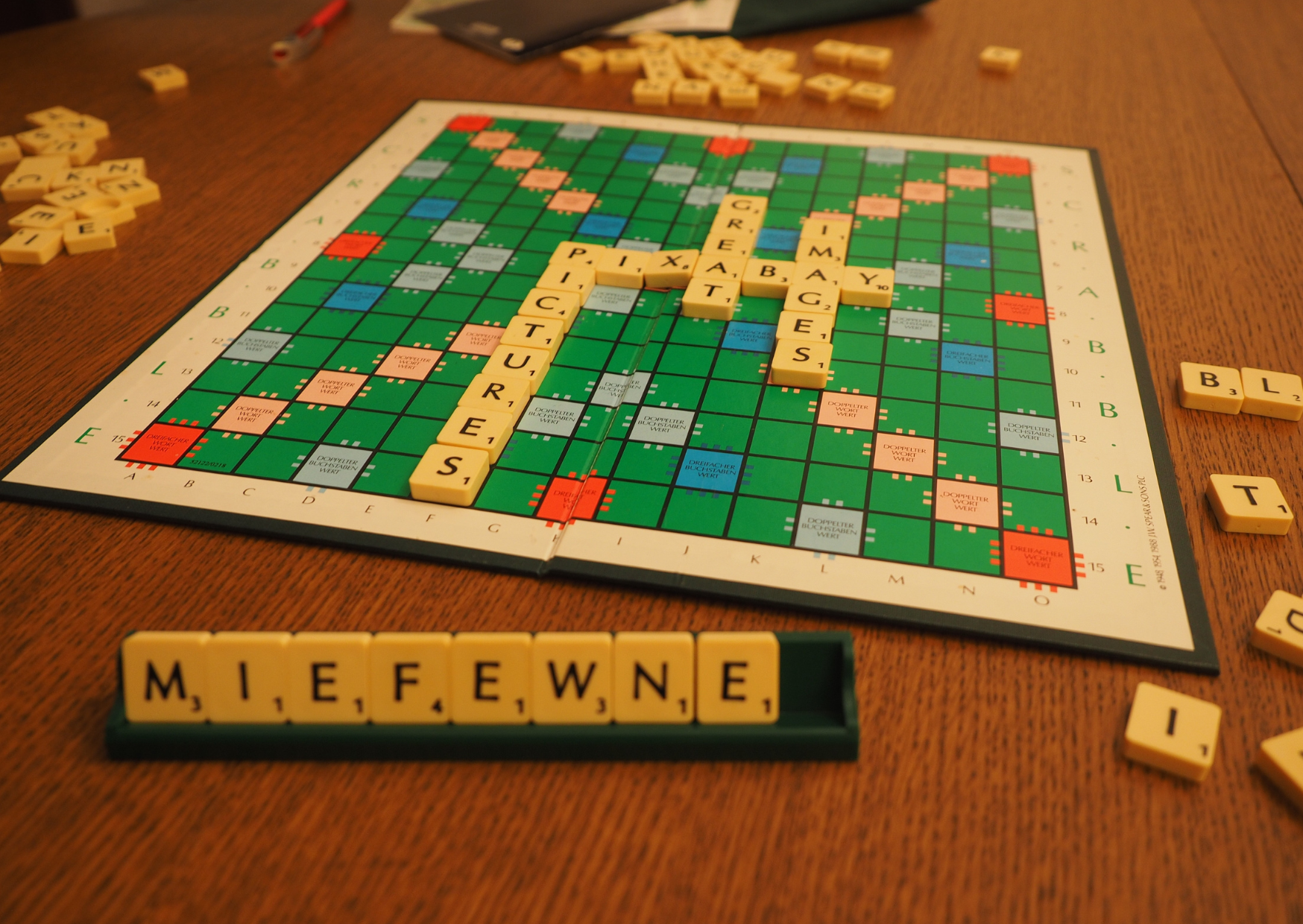 Okra: scrabble