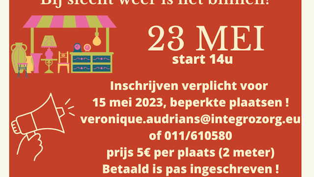 ROMMELMARKT AFFICHE
