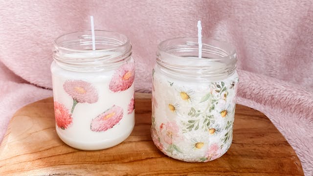 workshop geurkaarsen gieten