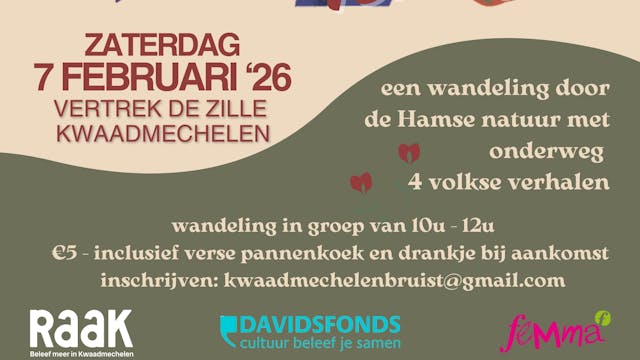 De wandelende verteller