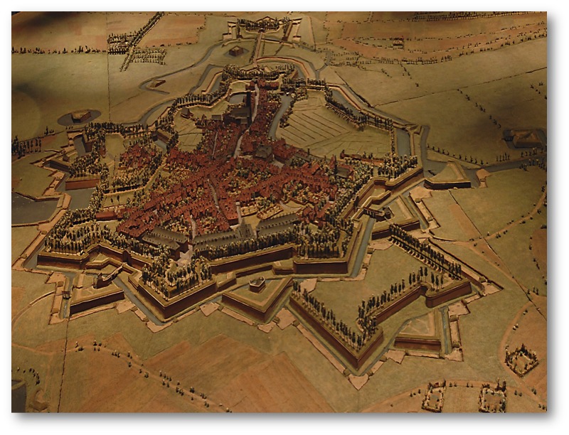 Maquette vestingen