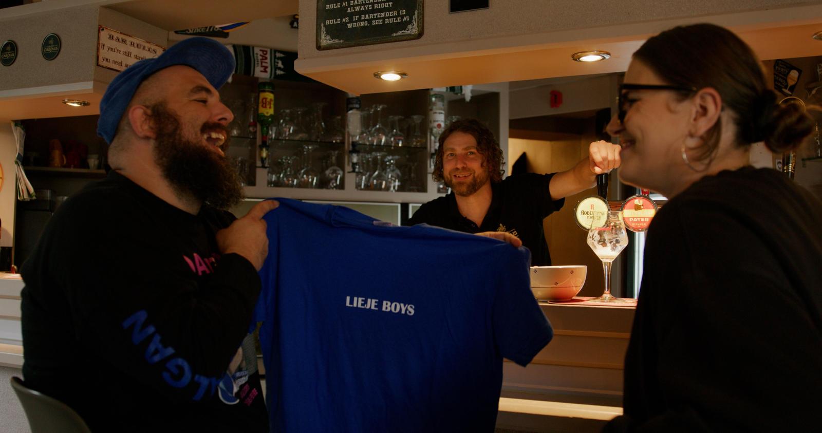 Bockie in biercafé de Koutrer