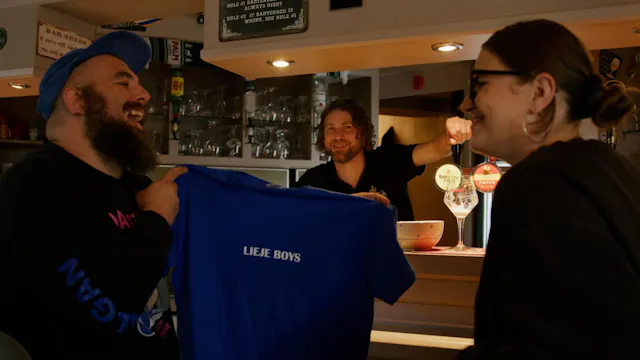 Bockie in biercafé de Koutrer