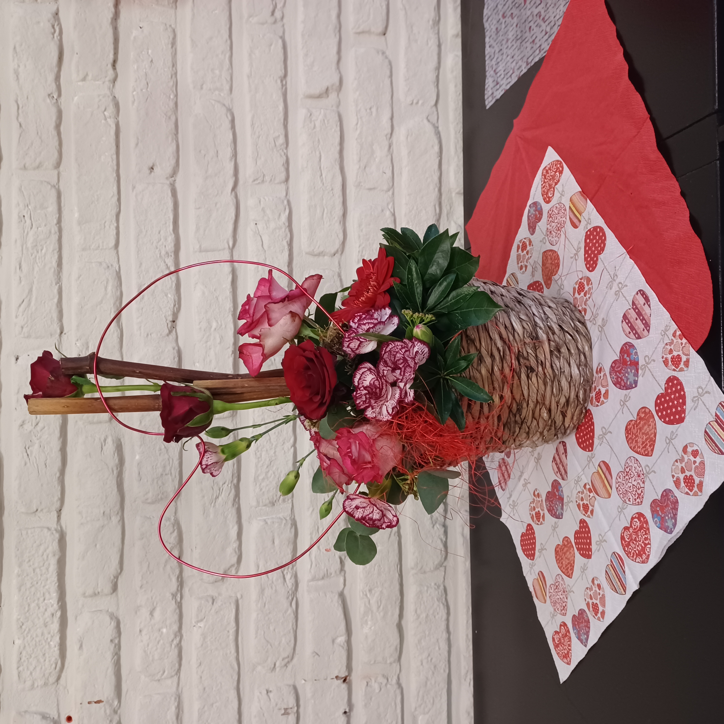 bloemschikken thema liefde