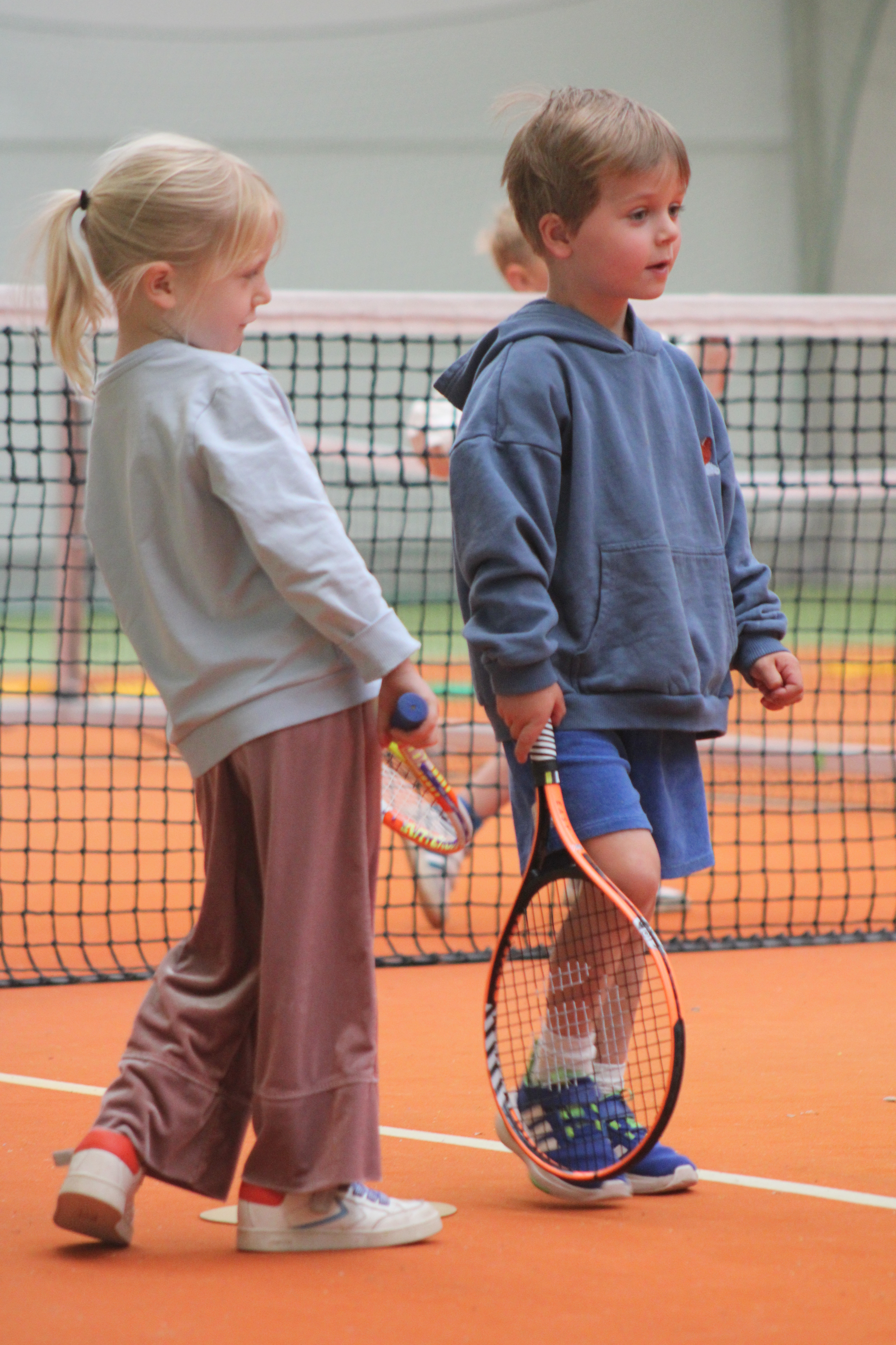 Kleuter en kidstennisproject