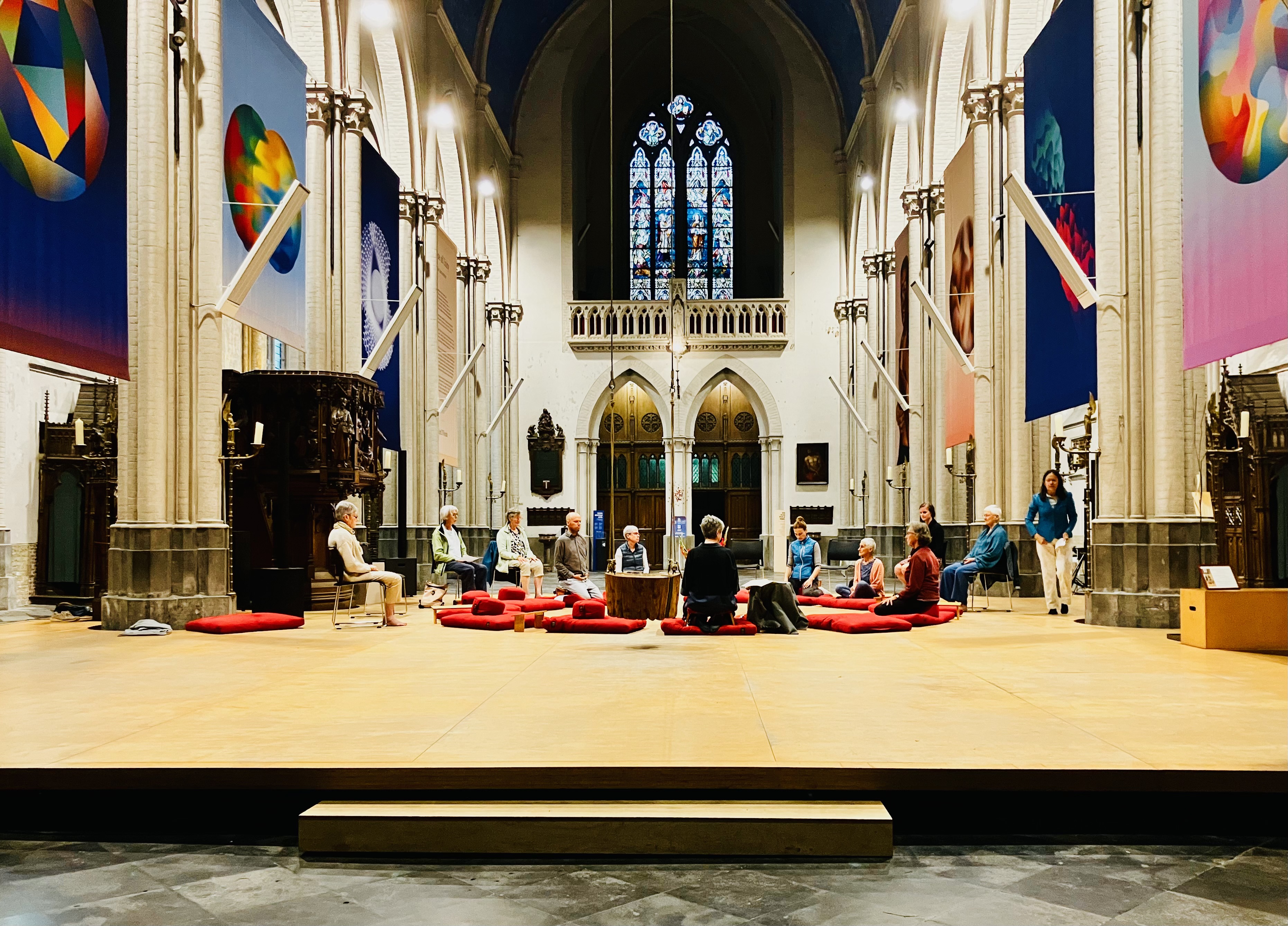 meditatie in de H. Magdalenakerk