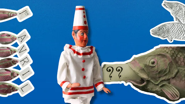 Pierke van Alijn en aprilvissen