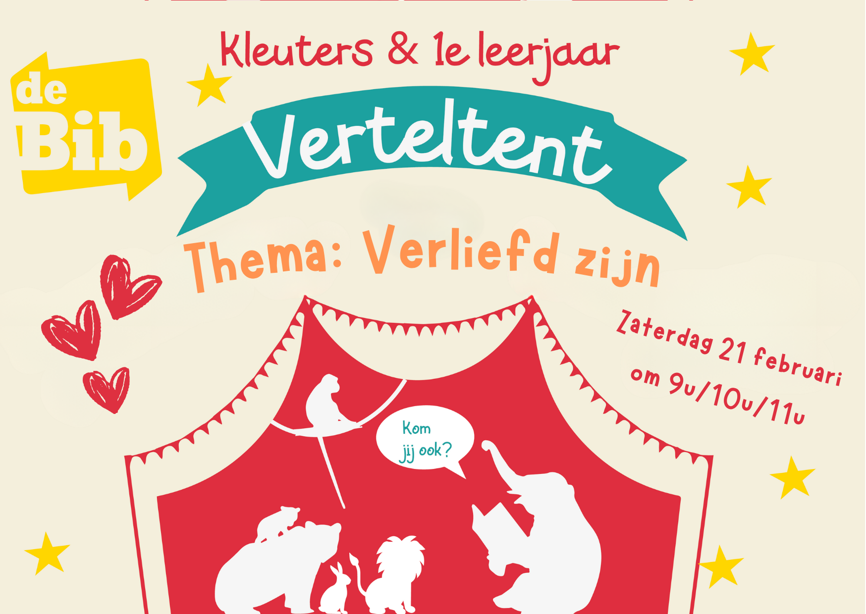 Verteltent Verliefd zijn