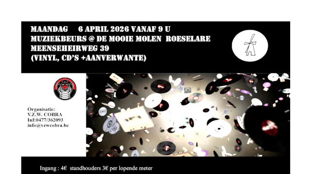 Muziekbeurs vzw Cobra 2026