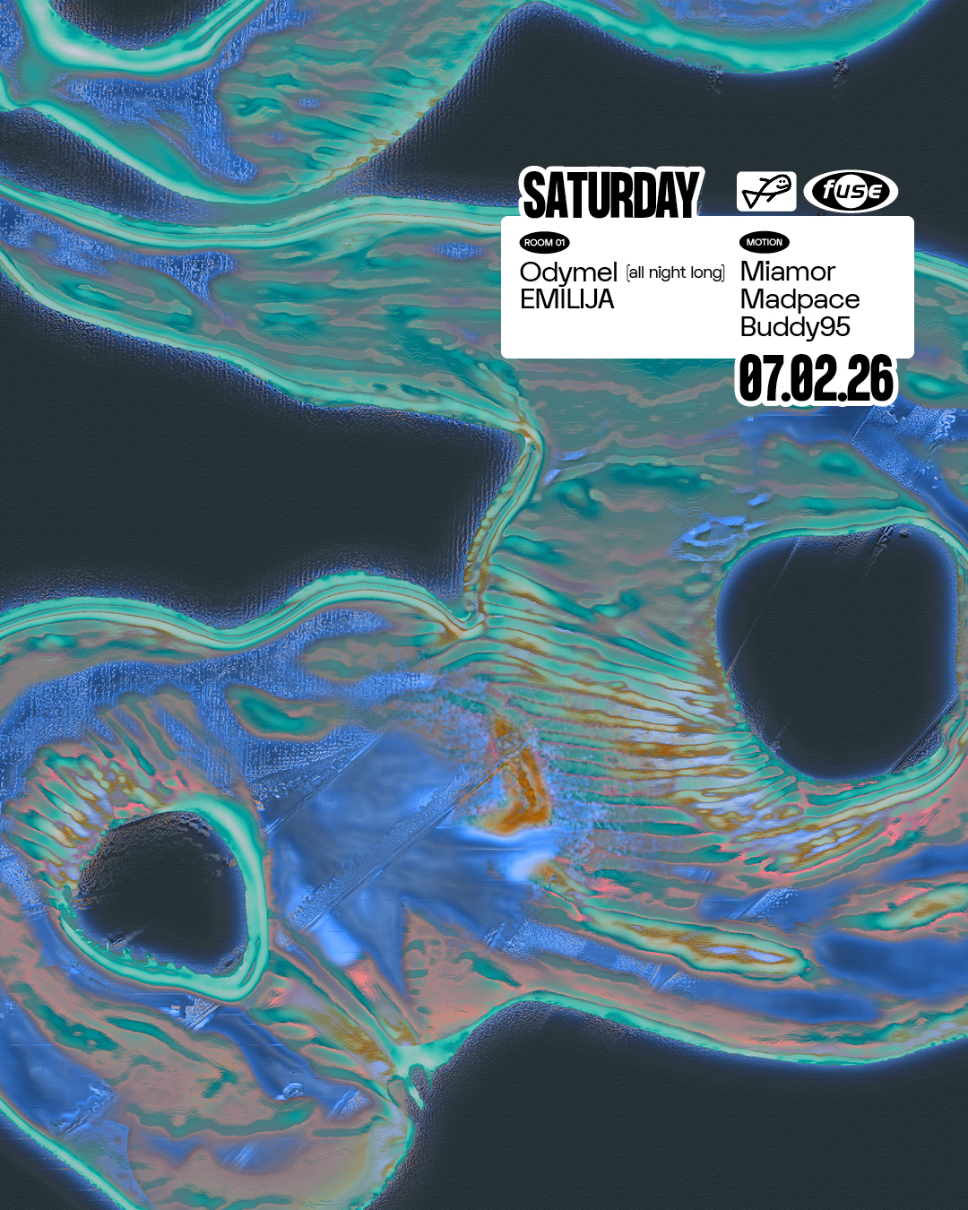 Fuse presents: Odymel (all night long)