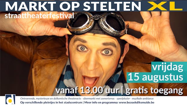 Affiche Markt op Stelten XL