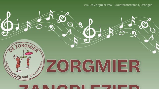 Zorgmier Zangplezier: café chantant voor jong en oud