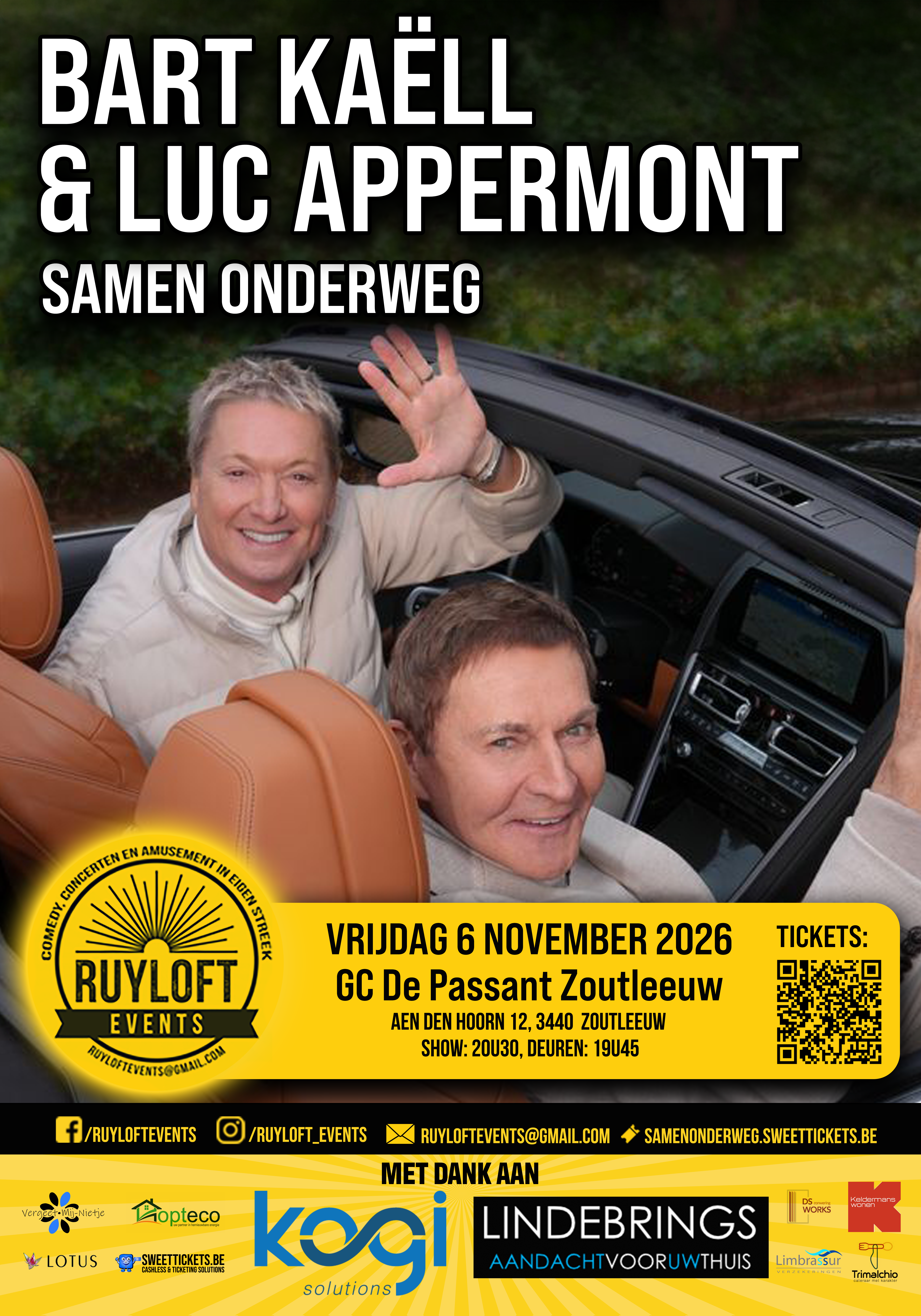 Bart Kaëll en Luc Appermont