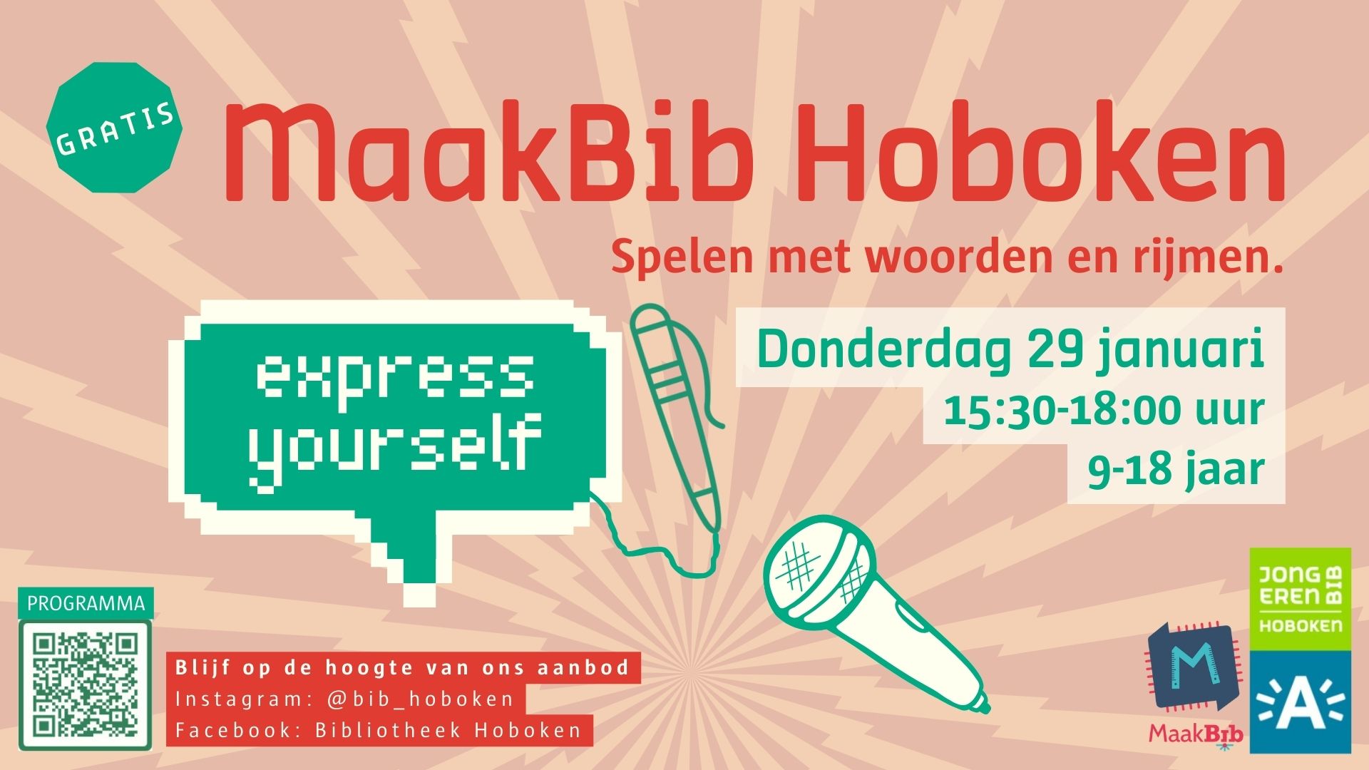 MaakBib Hoboken Poëzieweek