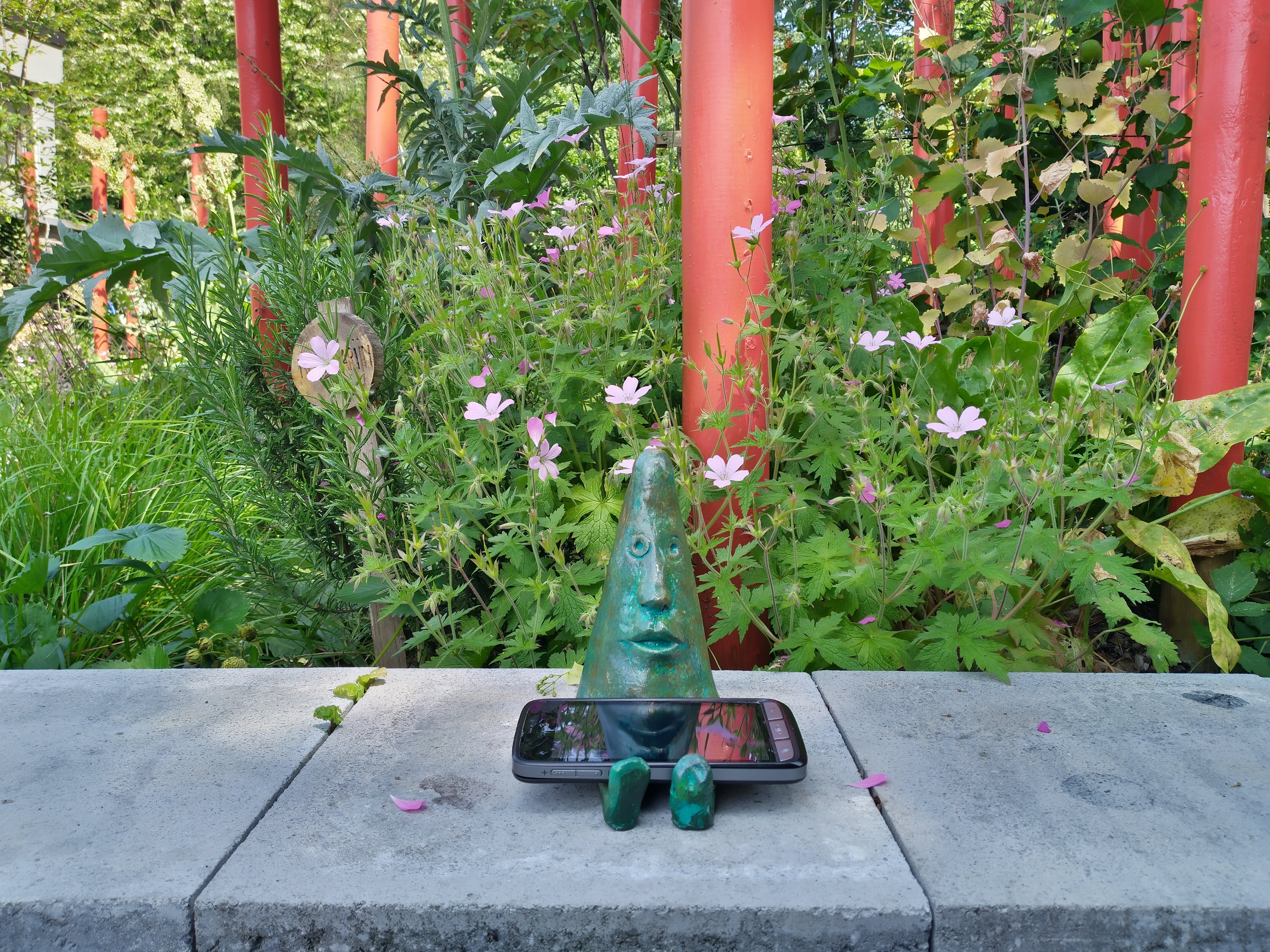 Gekke smartphonehouder