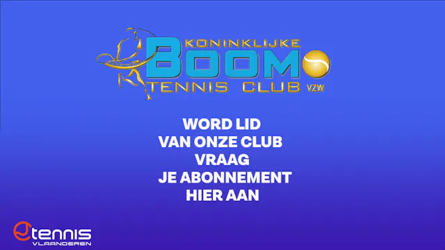 Abonnement Boom Tennis