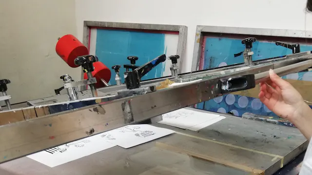 Foto workshop Zeefdruk