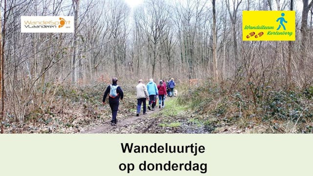 wandeluurtje