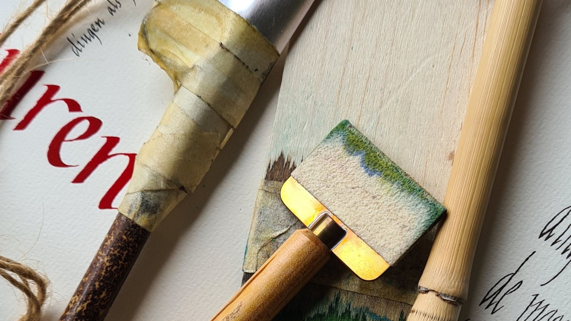 Kalligrafieletters: combinaties, contrasten en structuren (volzet) - Annemie Evrard