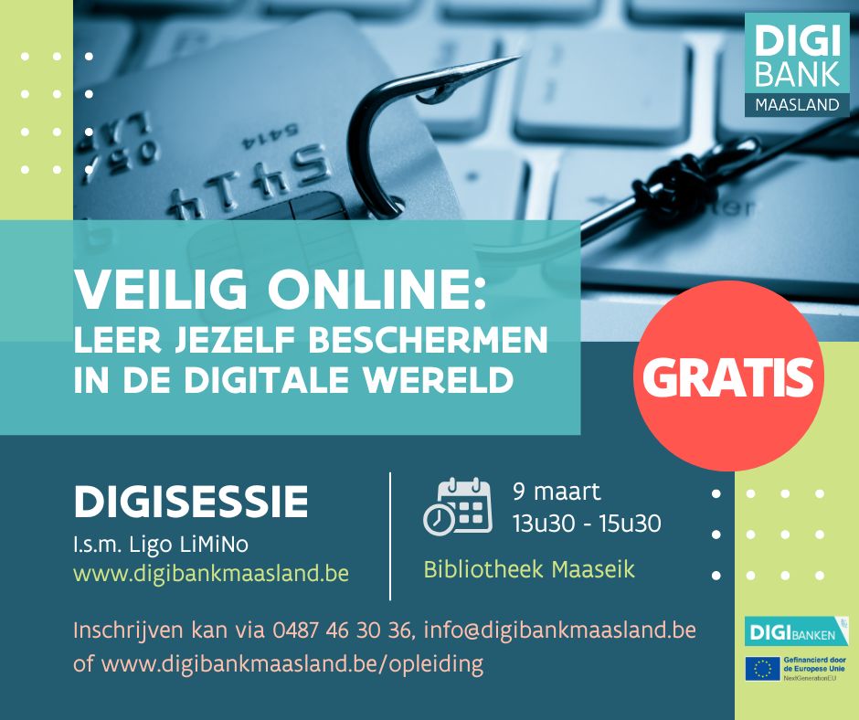 Digisessie: Veilig Online