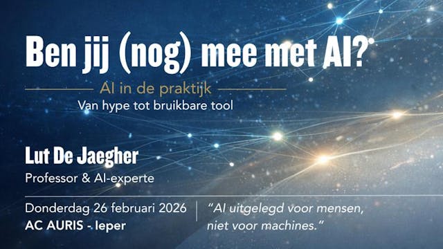 AI lezing