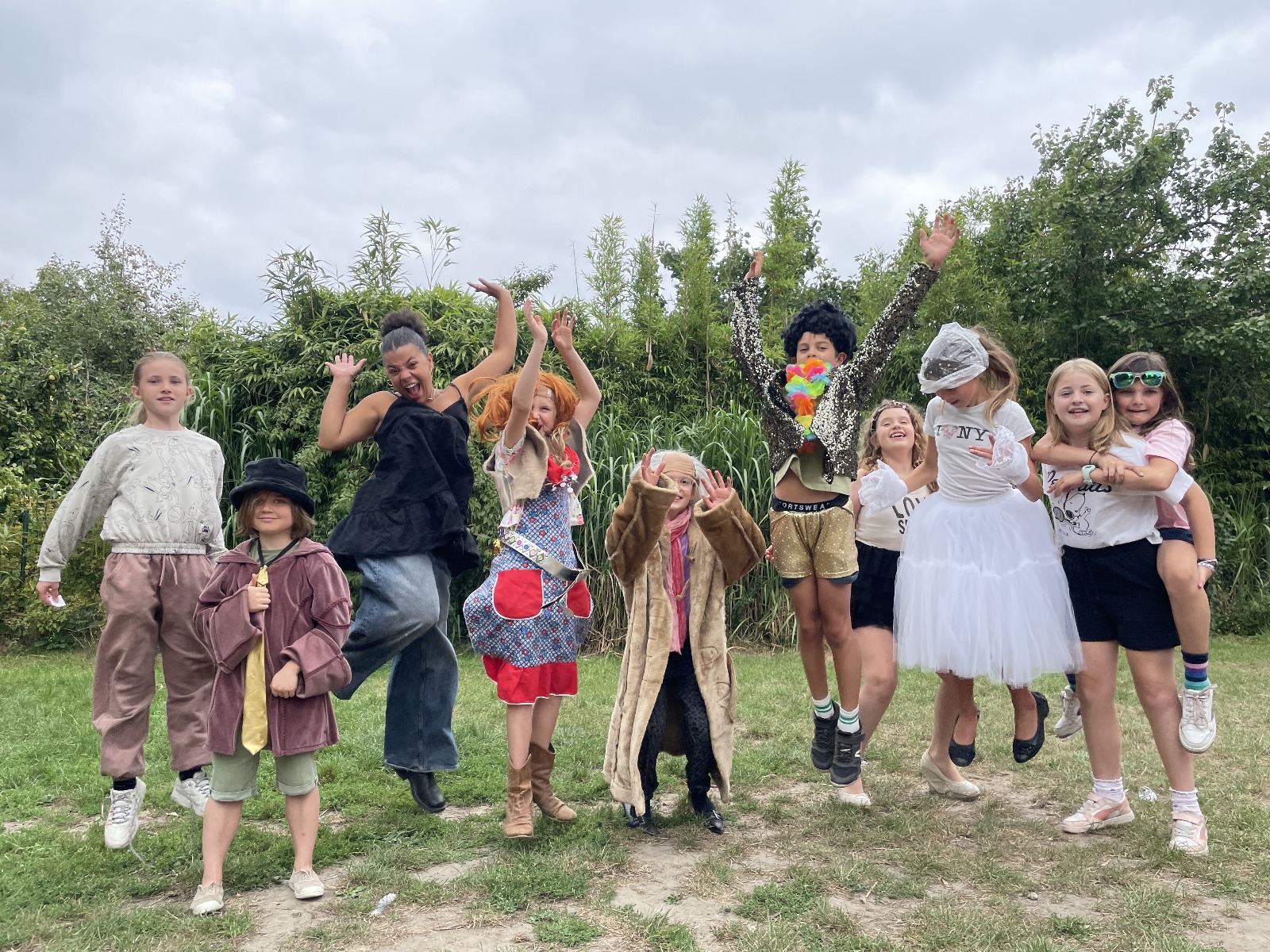 wildTgroeiers in actie