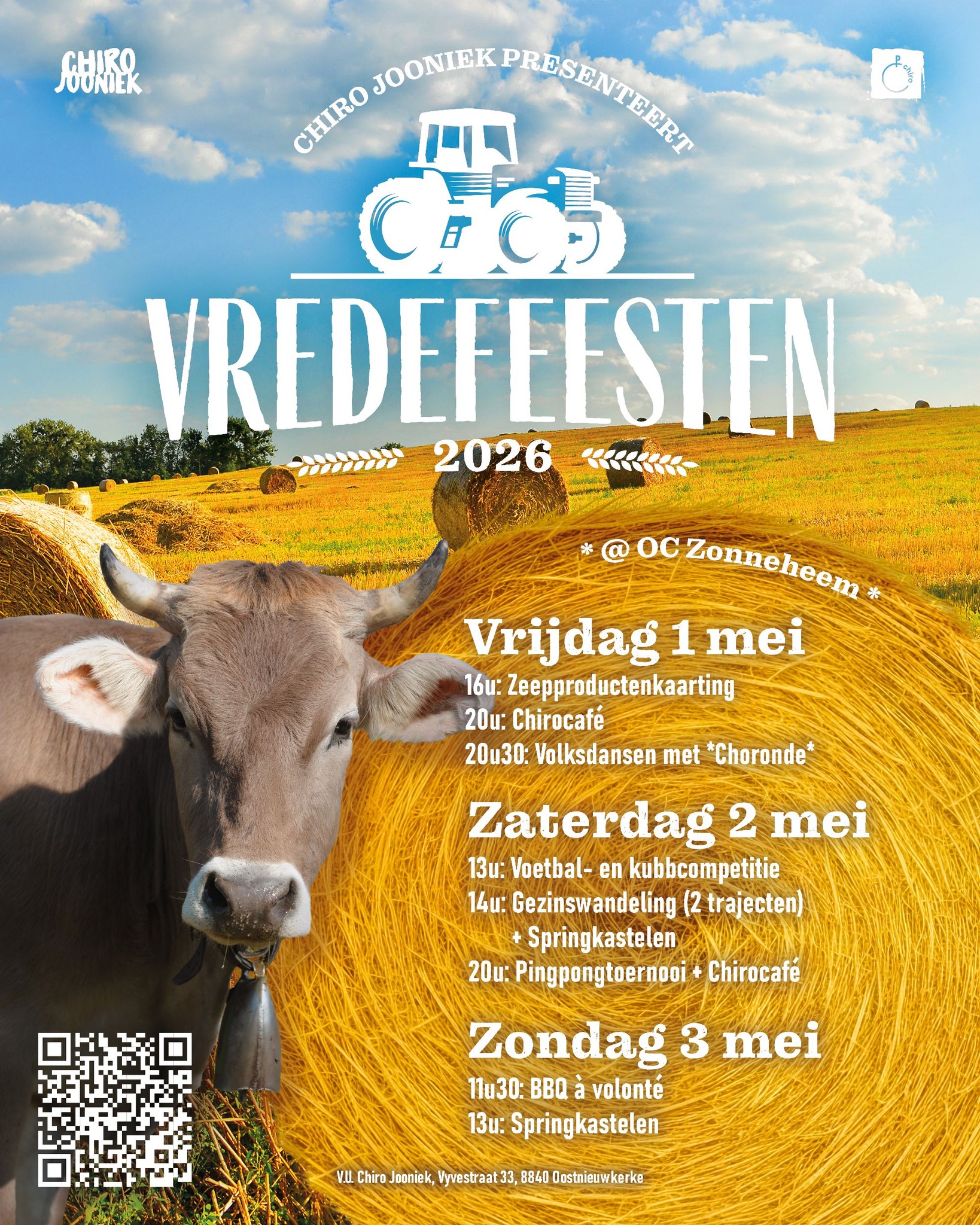Affiche vredefeesten