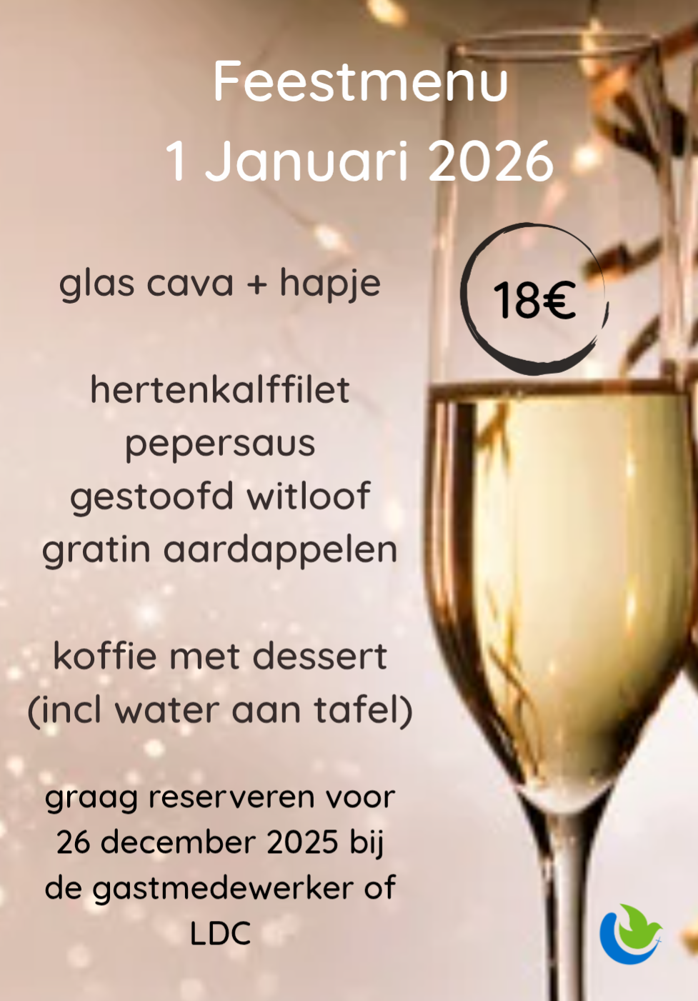 feestmenu Nieuwjaar