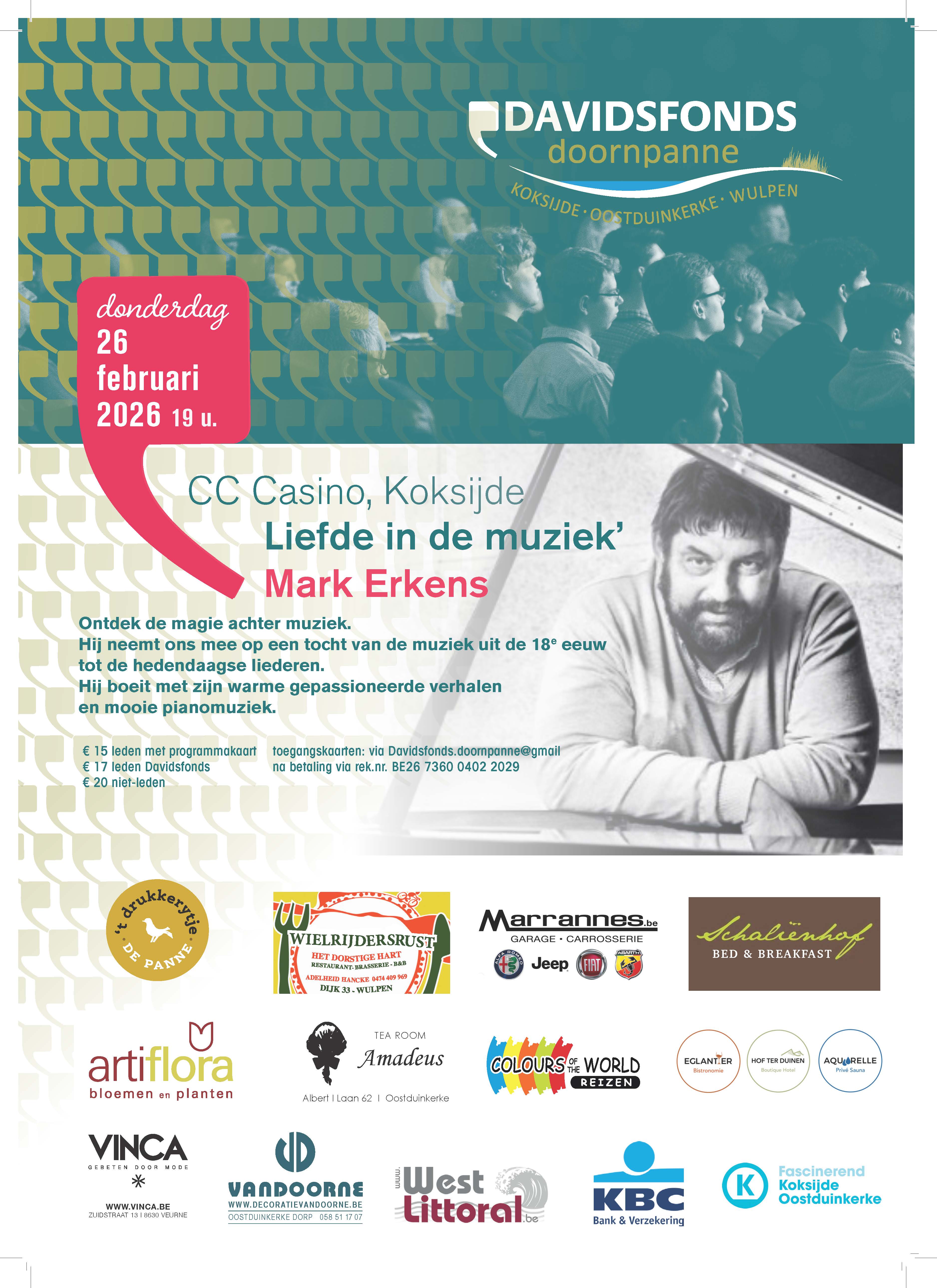 Liefde in muziek - Mark Erkens