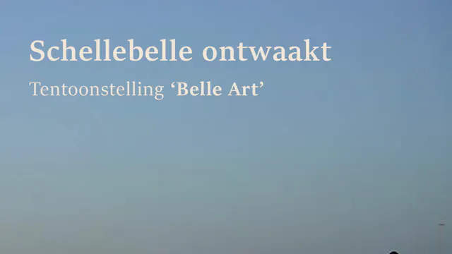 Kunst tentoonstelling Belle Art