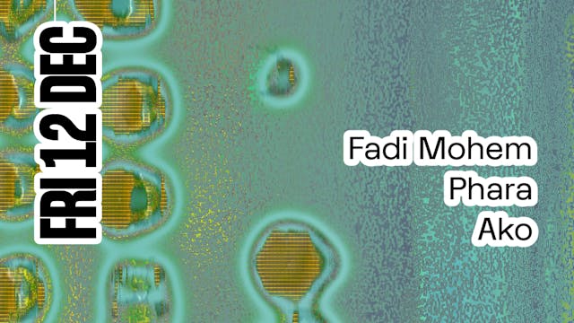 Fuse presents: Honey Dijon, Cormac & Fadi Mohem