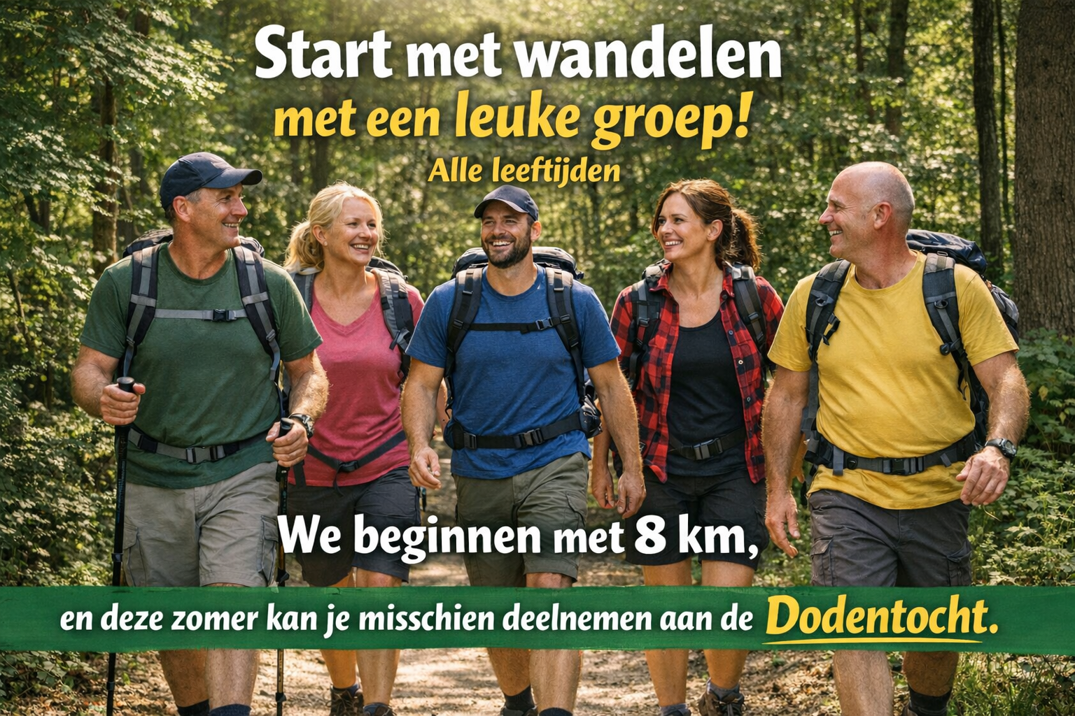 Start met wandelen!