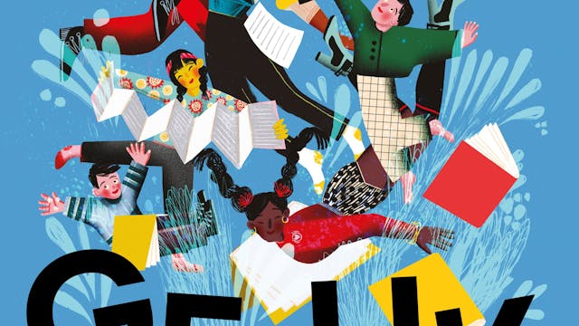 Affiche jeugdboekenmaand 2023