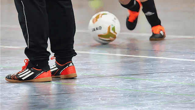 Zaalvoetbal 12-14 jaar