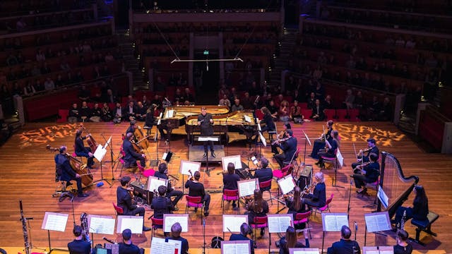 sfeerfoto van op het podium