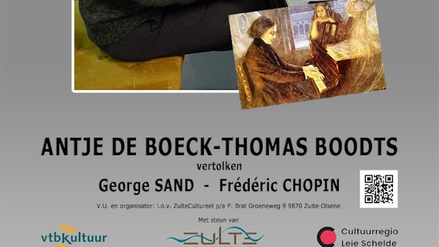 Antje de Boeck - Thomas Boodts | vertolken | George Sand - Frédéric Chopin