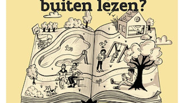 Vlaanderen Leest Buiten in het Lousbergspark