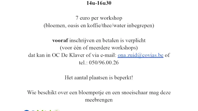 affiche bloemschikken