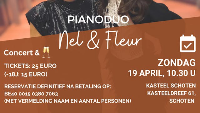 pianoduo Nel & Fleur