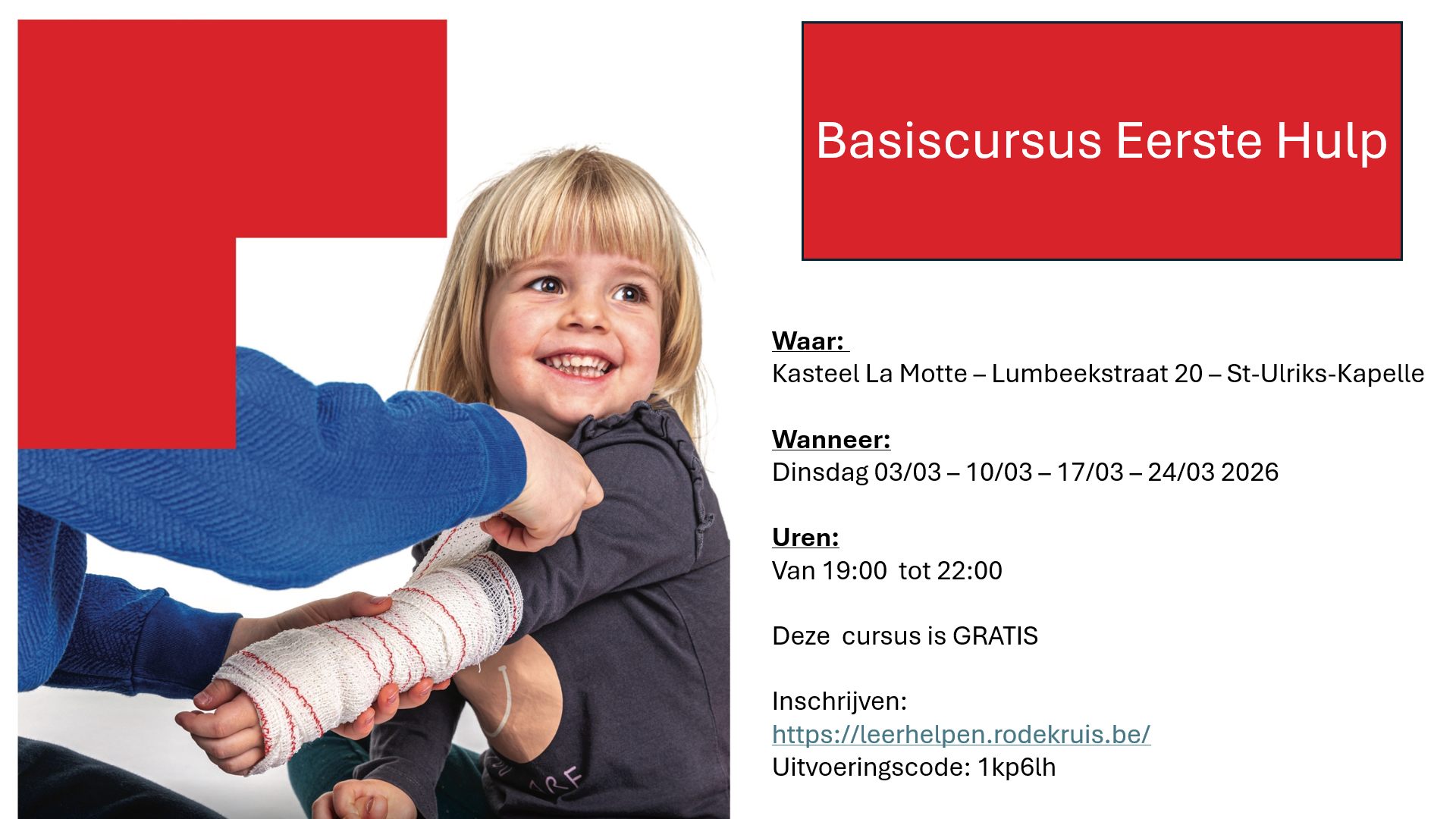 Basiscursus Eerste Hulp