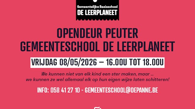 Peuteropendeur 8 mei 2026