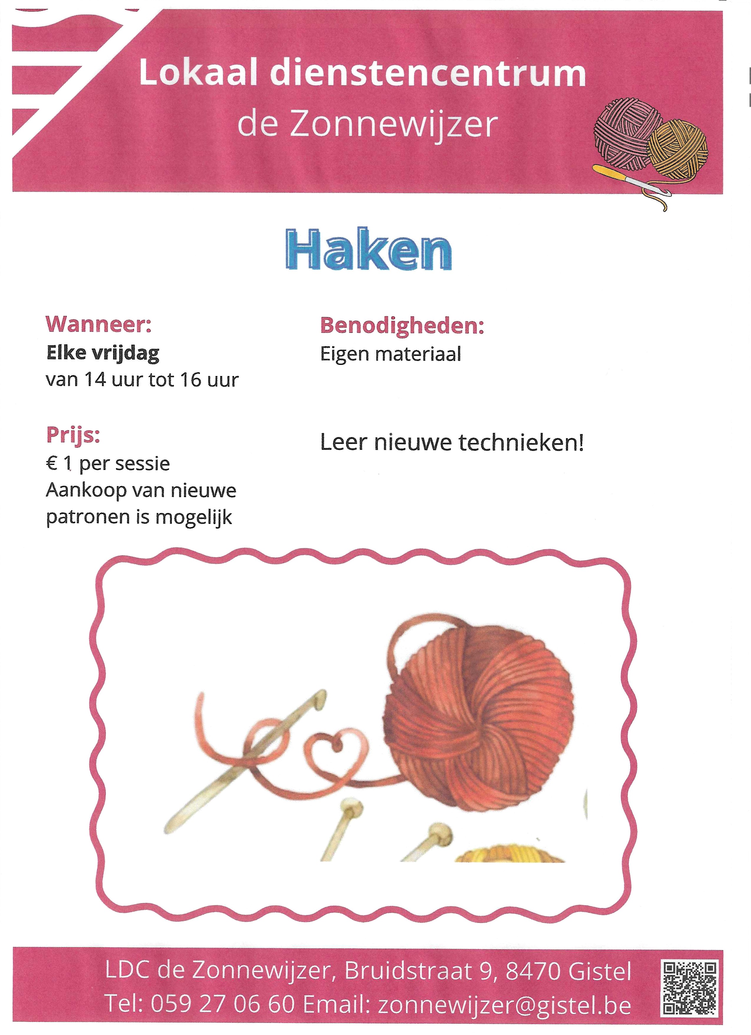 Flyer Haaknamiddag
