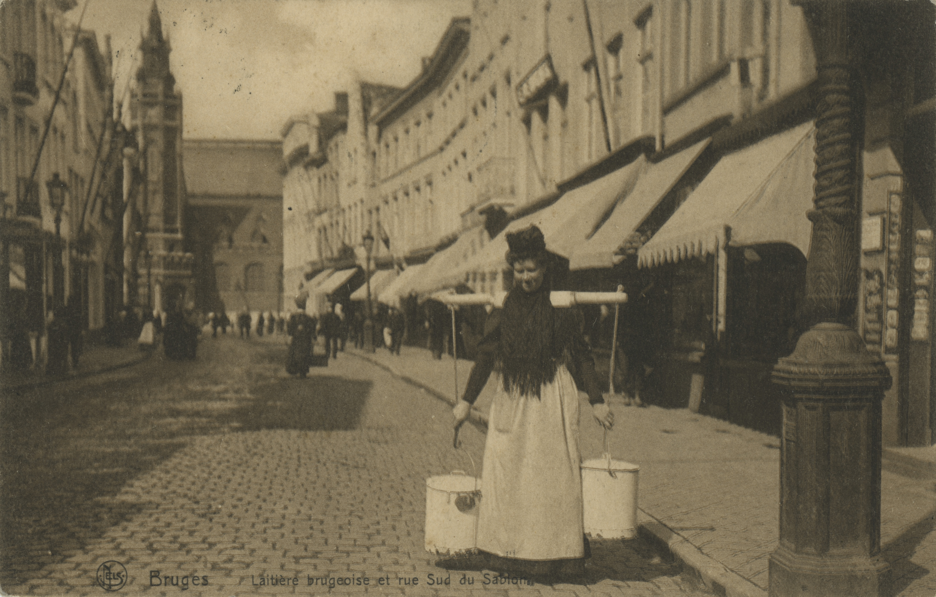 Melkvrouw in de Zuidzandstraat