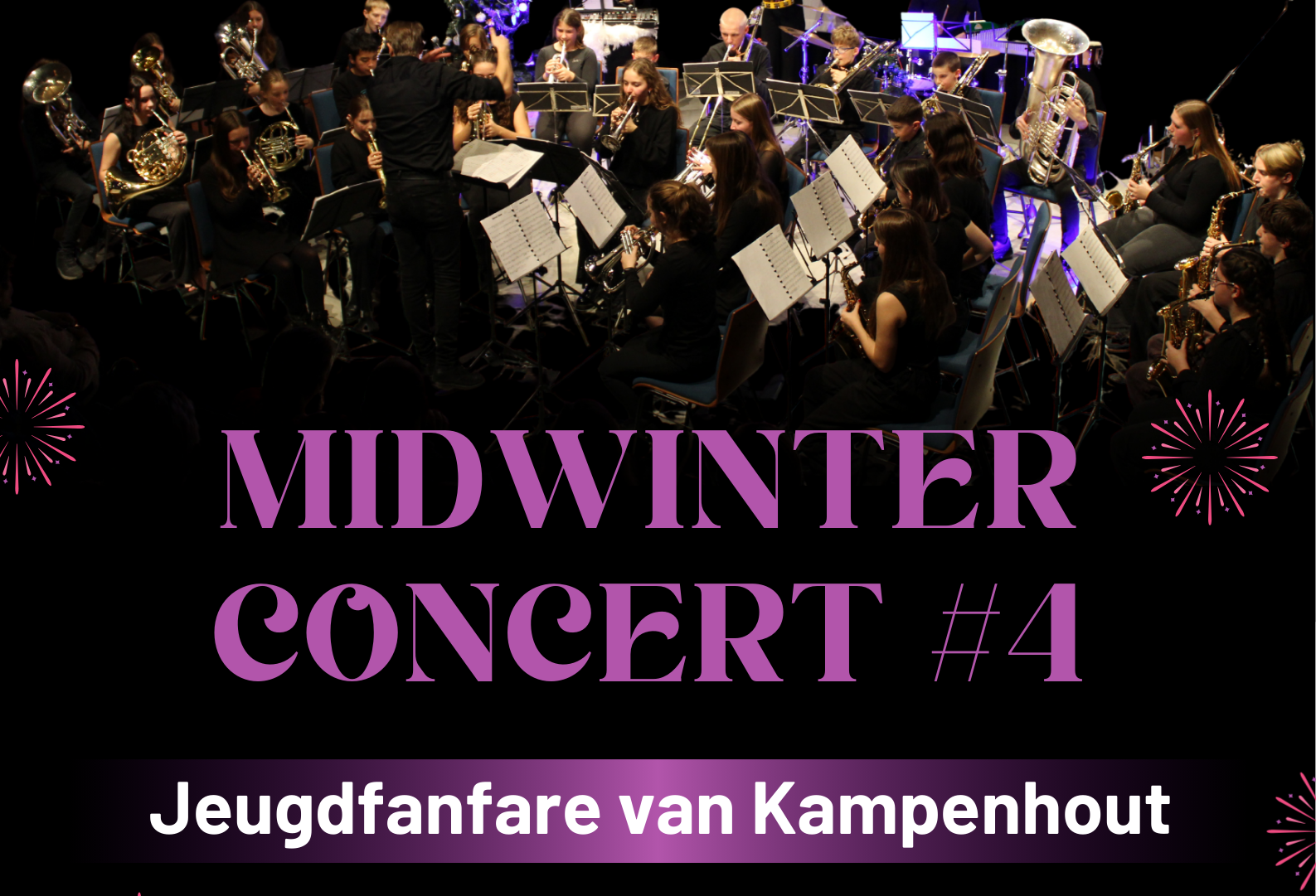 Afbeelding voor evenement Midwinterconcert #4 (19 uur) - Jeugdfanfare Kampenhout