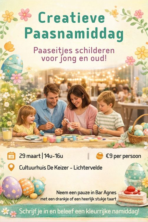 Paaseitjes schilderworkshop