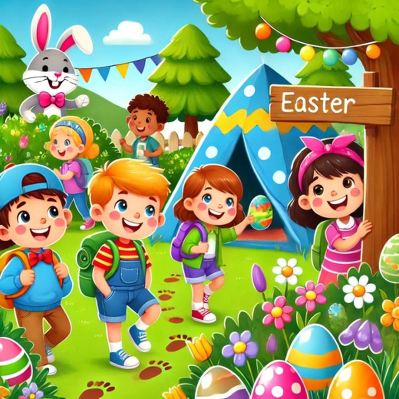 Op zoek naar de paashaas